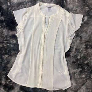 H&M Off-white Blouse